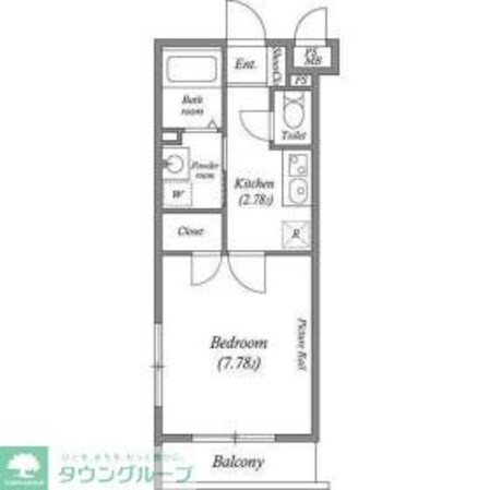 JM高輪レジデンスの物件間取画像